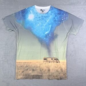 Breaking Bad RV Desert Galaxy All Over Print T-Shirt Mens XL Blue 2013 Sony